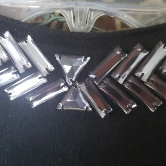 TORY Burch wool/cashmere sweater. - Picture 7 of 8